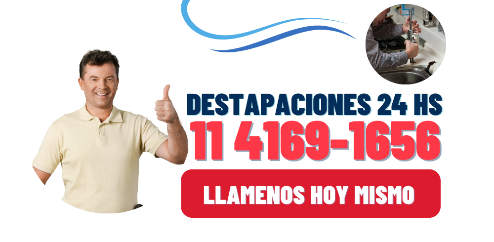 Destapaciones las 24Hs